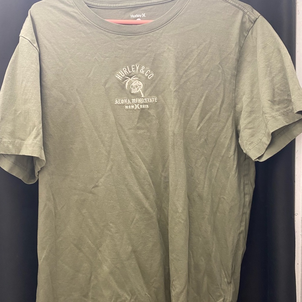 Hurley Olive Green Men's Shirt